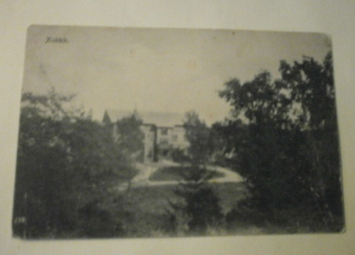 Lysekil, Alsbäckin kartano, vanha mv pk, p. 1907 Suomessa