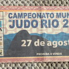 JUDON MM 2013 PÄÄSYLIPPU 27.8.2013 RIO DE JANEIRO - pikkukuva 1