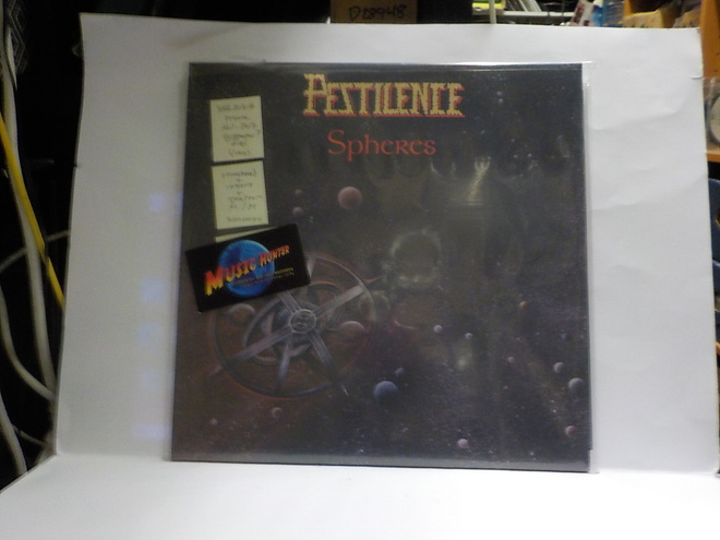PESTILENCE - SPHERES M/M RED VINYL LP + POSTER