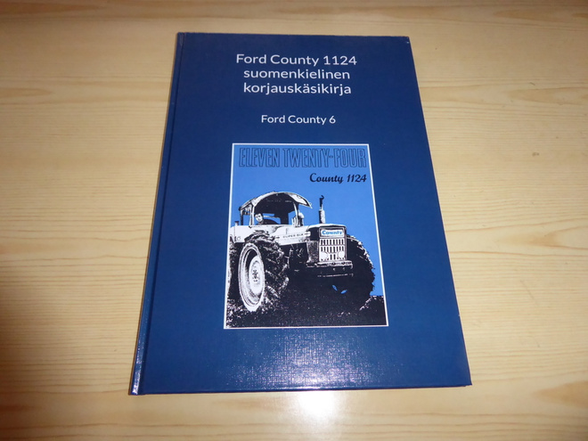 Uusi Ford County 6 suomenkielinen korjauskirja
