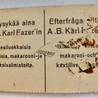 Suklaakortti tms Fazer Lintu Fasaani 3D Moniosainen 1920-l - pikkukuva 2