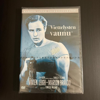 Viettelysten Vaunu (Marlon Brando, Vivien Leigh) - DVD *UUSI