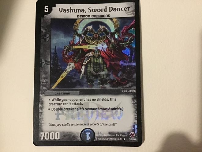 Duel Masters Vashuna, Sword Dancer 2004 32/46