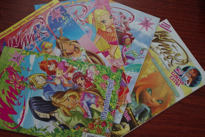 5 Winx-lehteä vuosilta 2009 ja 2010