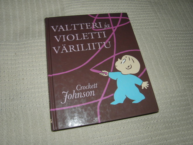 Crockett Johnson Valtteri ja violetti väriliitu