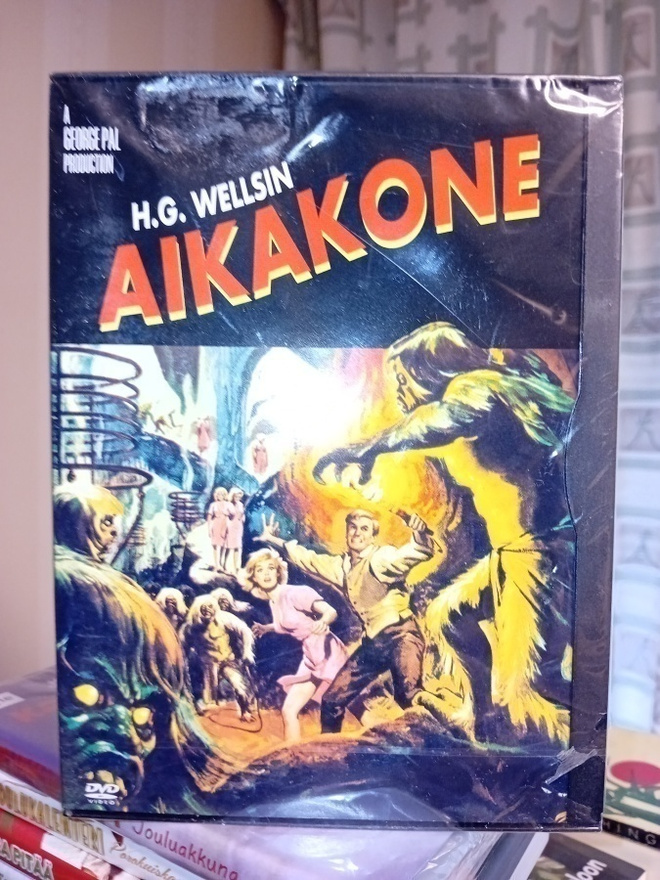 DVD H.G. WELLSIN AIKAKONE ( UUSI  ) SIS POSTIKULU