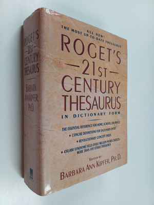 Barbara Ann Kipfer : Roget's 21st century thesaurus in di...