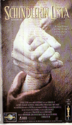 vhs, Schindlerin lista (Spielberg IMDb: 8.9) [draama] * UUSI