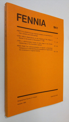 Kalevi (toim.) Rikkinen : Fennia 164 : 1