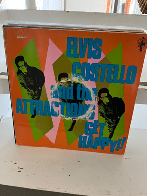 Elvis Costello and the Attractions - Get Happy LP