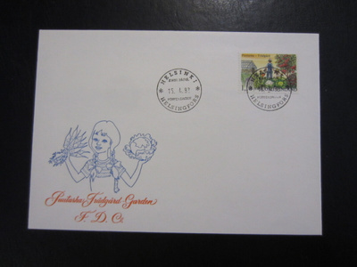 FDC 1982 Puutarhamme
