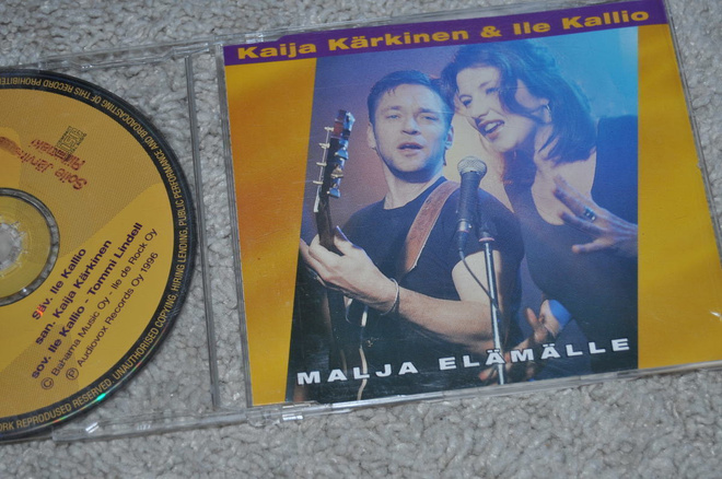 KAIJA KÄRKINEN & ILE KALLIO - MALJA ELÄMÄLLE CDS SINGLE