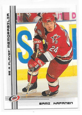 2000-01 BAP Memorabilia #176 Sami Kapanen Carolina Canes