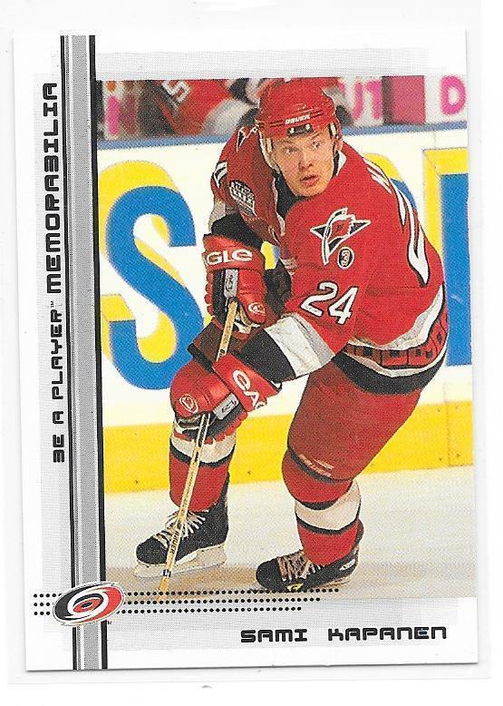 2000-01 BAP Memorabilia #176 Sami Kapanen Carolina Canes
