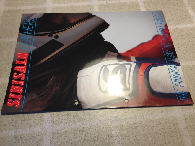 SINISALO LEATHERS ESITE 1984 HYVÄ