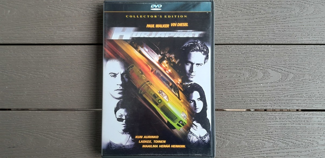 DVD: Hurjapäät - Collector's Edition (Paul Walker) *Egmont*