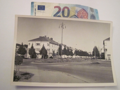 Postikortin Alkup. Valokuva Mikä Paikkakunta? 1950-l