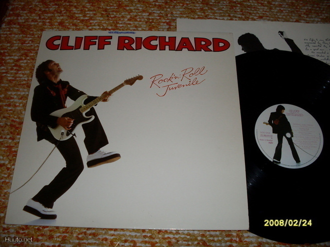 CLIFF RICHARD - rock n roll juvenile - LP 1979 pop EX-/EX
