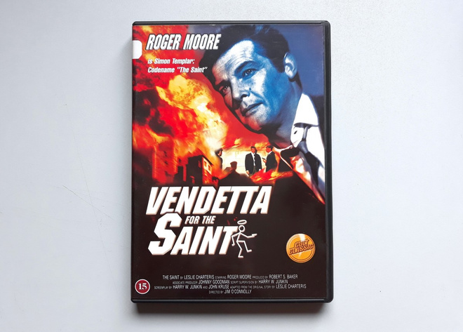 Vendetta for the Saint (Pyhimys) Roger Moore