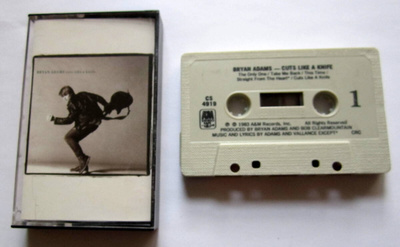 BRYAN ADAMS Cuts like a Knife C-KASETTI