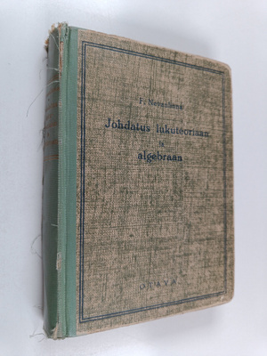 F. Nevanlinna : Johdatus lukuteoriaan ja algebraan