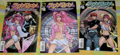Spyboy #13.1-13.3 - The MANGA Affair, koko tarina