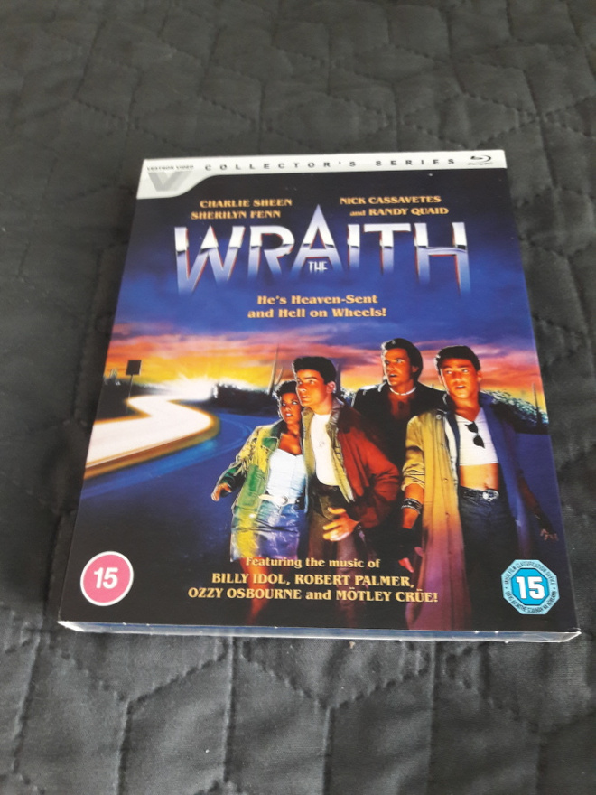 Kosto rajan takaa - The Wraith slipcase Blu-ray **muoveissa*