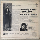 [LP] GENE PITNEY: NOBODY NEEDS YOUR LOVE - pikkukuva 2