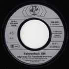 Fahrenheit 104 : Highway To Freedom - 7" - pikkukuva 2