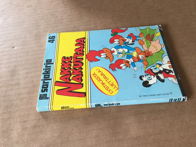 SARJAKIRJA 46 NAKKE NAKUTTAJA HYVÄ