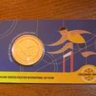 Suomi unc 2025 2 euro juhlaraha coincard "Maaottelu 100 v." - pikkukuva 1