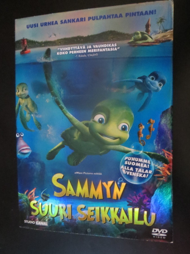 Sammyn suuri seikkailu DVD
