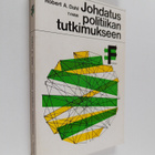 Robert A. Dahl : Johdatus politiikan tutkimukseen - pikkukuva 1