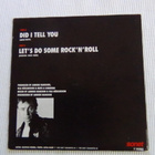 Jerry Williams did i tell you 7 45 ruotsi 1988 - pikkukuva 2