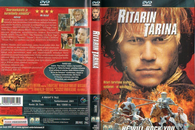Ritarin Tarina	(4 380)	K	-FI-	suomik.DVD	heath ledger	EGMONT