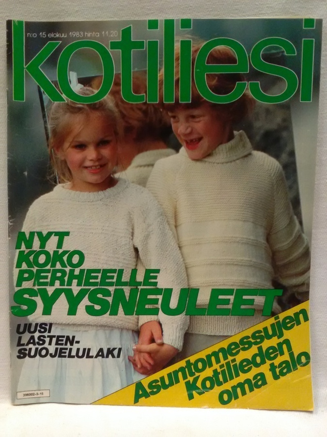 Kotiliesi No 15 elokuu 1983