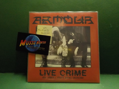 ARMOUR - LIVE CRIME UUSI FIN 2009 7" EP +