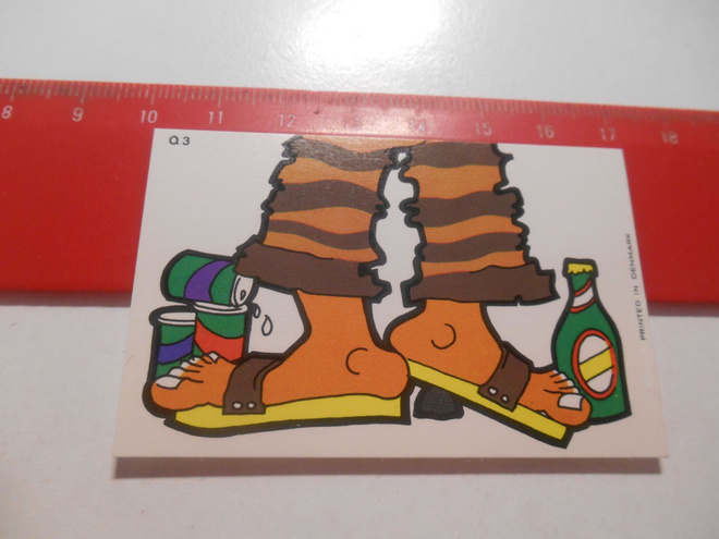 Dandy Funny figures  purkkakuva # Q 3