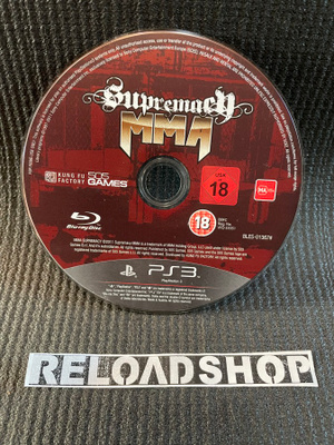 Supremacy MMA - DISC PS3