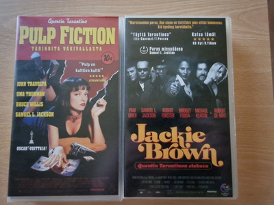 Pulp Fiction & Jackie Brown (Tarantino) 2xVHS