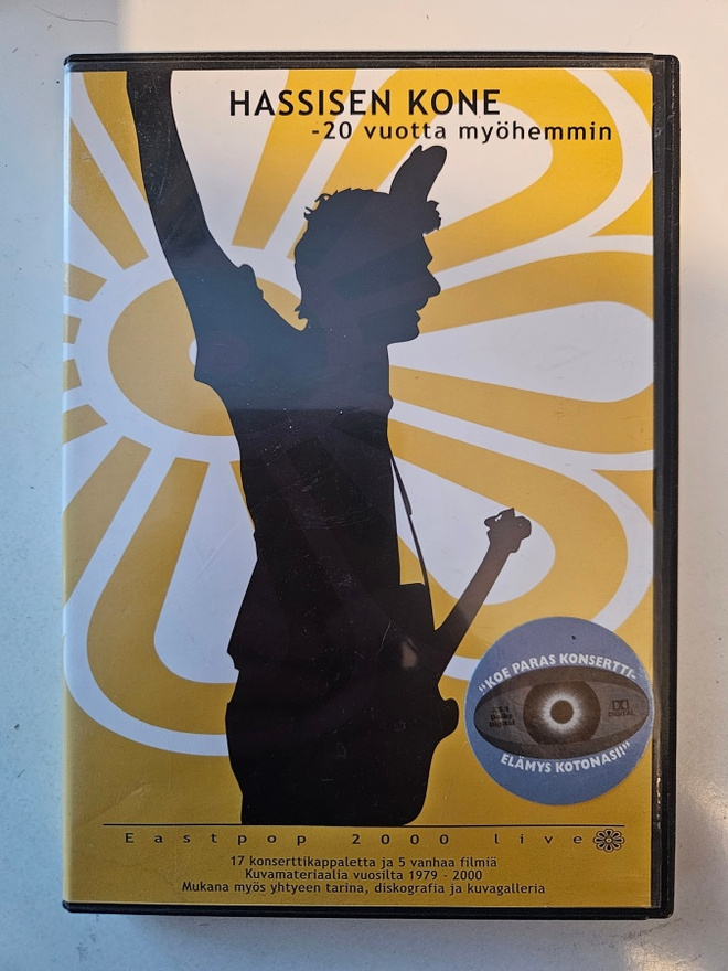 Hassisen Kone, 20 vuotta myöhemmin - DVD