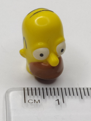 Lego Homer Simpson pää