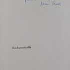 Mari Mörö : Kukkanuottasilla (signeerattu, tekijän omiste) - pikkukuva 3