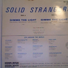 SOLID STRANGERS :: GIMME THE LIGHT :: VINYYLI MAXI 12"  1987 - pikkukuva 2