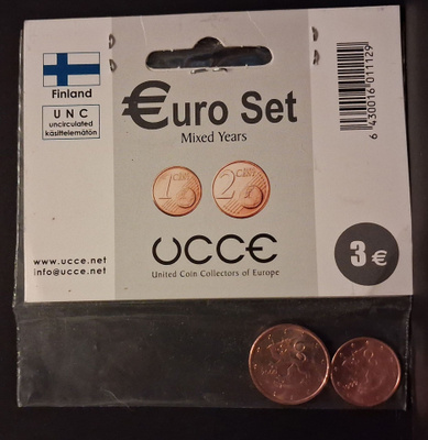Euro set - kolikot