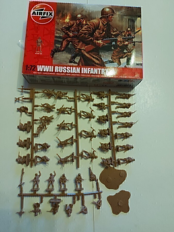 Airfix WW II Russian infantry
