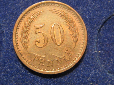 50 penniä 1942