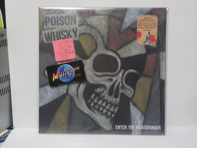 POISON WHISKY - ENTER THE MEATGRINDER UUSI "SS" LP