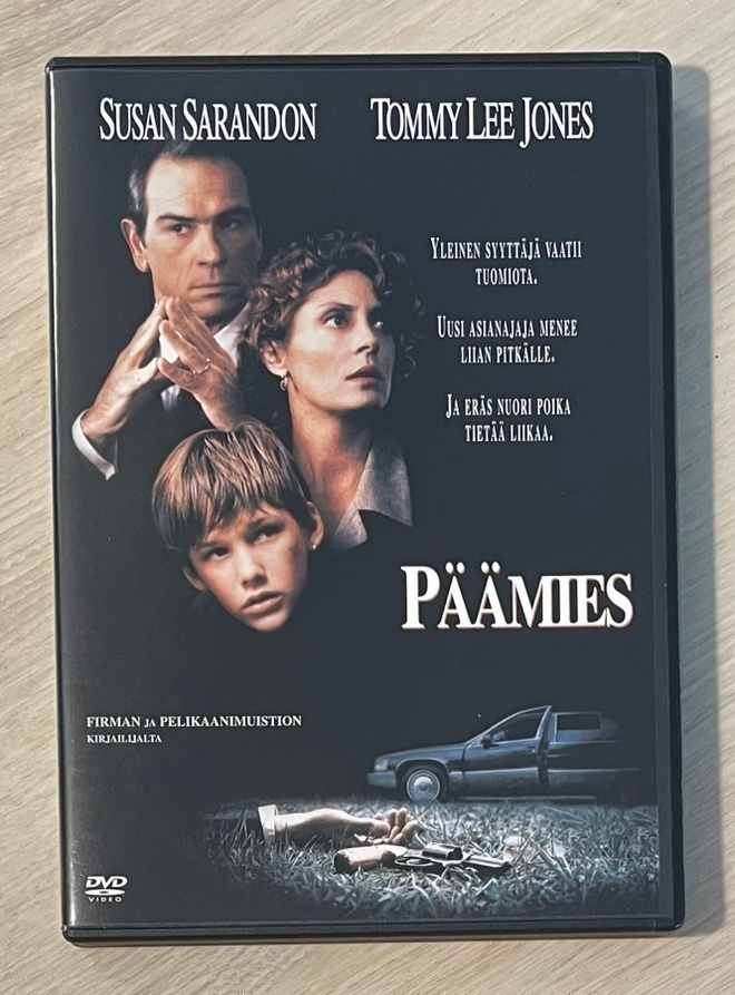 John Grisham: PÄÄMIES (1994) Susan Sarandon, Tommy Lee Jones