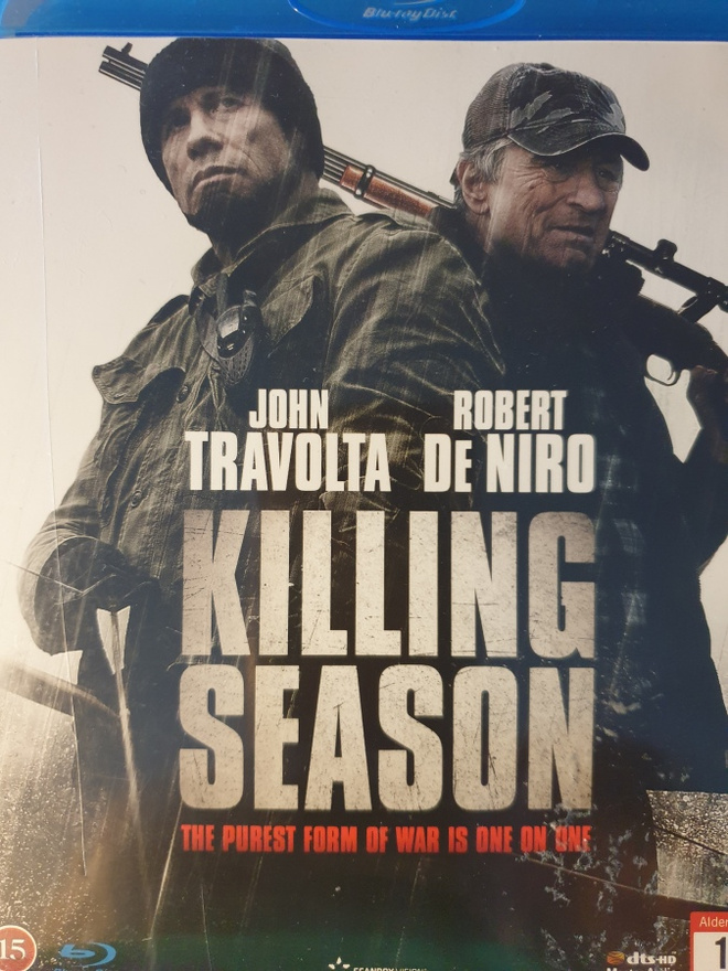 Killing Season Blu-ray (Travolta & De Niro)